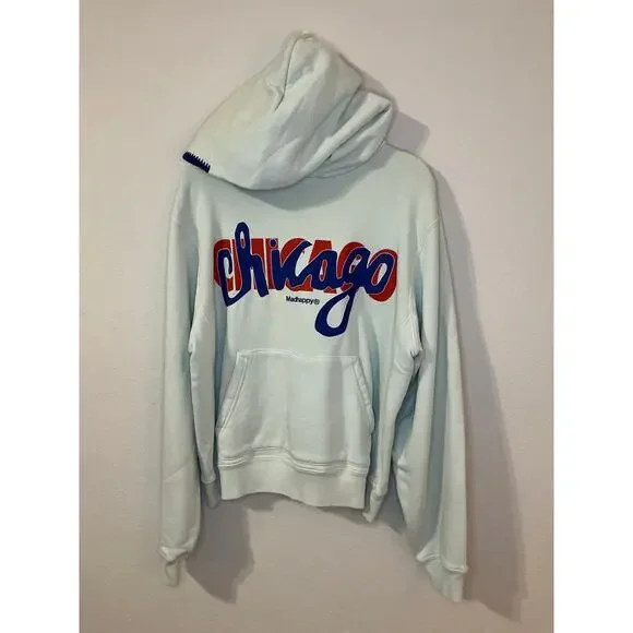 Madhappy Limited Edition Chicago Hooded Sweatshirt Size Unisex Large NWT - Picture 2 of 9